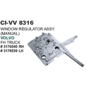 Conjunto de Elevalunas Premium CI CAR para Control de Ventanas de Vehículos, Hecho en India - Product Image 1