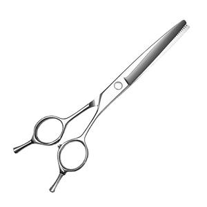 Tijeras profesionales de 7 pulgadas para el cuidado de mascotas, para cortar el pelo esponjoso de perros, con hoja de acero inoxidable 440C, diseño práctico - Product Image 5