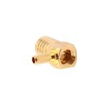 Rf מחבר קואקסיאלי <span class=keywords><strong>smb</strong></span> נקבה 90 מעלות זווית ישרה מתאם עבור rg174 <span class=keywords><strong>rg316</strong></span> כבל
