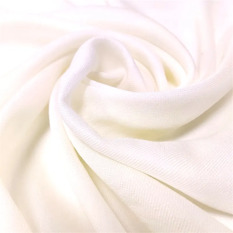 Vestido cachecol personalizado Thinner 13mm 35% seda 65% lã Mix Twill Fabric