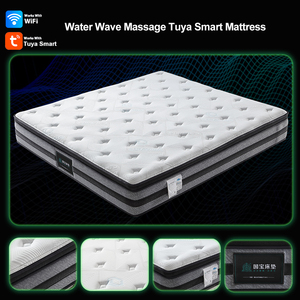 <span class=keywords><strong>Matelas</strong></span> intelligent Tuya WiFi avec massage par coussinets d'air, intensité réglable, soutien lombaire, ressorts ensachés <span class=keywords><strong>pour</strong></span> la maison et l'hôtel - Product Image 2