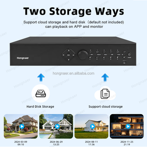 ฮองนาเออร์ 8MP 4SATA 8SATA รองรับไร้สาย POE สวิตช์ กล้องวงจรปิด IP NVR XMEye Pro ICSee 4K 36/64 ช่อง เครื่องบันทึกวิดีโอเครือข่าย - Product Image 5