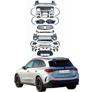 Usine meilleur <span class=keywords><strong>prix</strong></span> vente chaude GLC63 kit carrosserie pour Mercedes Benz X254 <span class=keywords><strong>GLC</strong></span> amélioré GLC63 AMG Kit carrosserie calandre de pare-chocs de voiture - Product Image 1