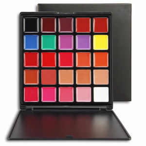 Tavolozza di lucidalabbra per crema per il trucco opaca luccicante a 25 colori con etichetta privata - Product Image 2