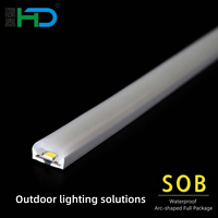 Bande lumineuse LED paysagère basse tension HTD avec Wi-Fi IP20, température de couleur 3000K/4000K/6000K, construction silicone+PCB