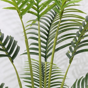 Palmera Artificial de Plástico de Alta Calidad, Ecológica, Decoración para el Hogar, Planta en Maceta para Piso - Product Image 5