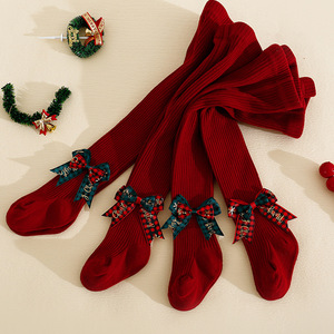 <strong>Christmas</strong> Baby <strong>Girls</strong> Pantyhose Stockings <strong>Christmas</strong> Cotton Kids <strong>Girl</strong> <strong>Tights</strong> High Quality Children's Leggings - Product Image 2
