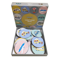 Juegos de Memoria Educativos Personalizados de Papel para Edades de 5 a 7 Años y de 8 a 13 Años, Tamaño 5x5 cm, Logotipo Personalizado - Otros Juguetes Educativos
