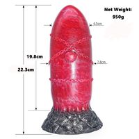 Bomba de pene de goma suave para mujeres, producto para estimular el sexo anal y vaginal