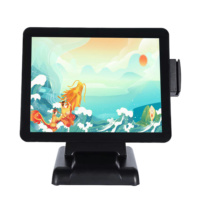 Vente en gros de 15 pouces à écran tactile POS Terminal System Windows Commande pour restaurant POS System Sale