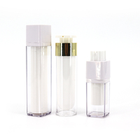 Nouvelle mode bouteille de pompe sans air de presse rotative bouteille de Lotion de pompe cosmétique bouteille sans air de torsion remplaçable pour les soins de la peau