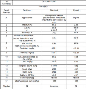 90% тапиока изомальтоолигосахарид (IMO) Non-GMO пищевая добавка Порошок GMO не содержит ингредиентов - Product Image 2