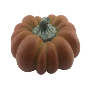 Estatua de calabaza de resina para decoración de Halloween, varios tamaños, a precio de fábrica, a la venta