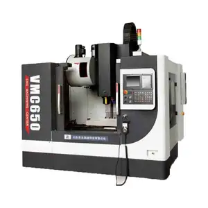 VMC650 çin CNC 3 4 5 eksen frezeleme makine için Metal CNC freze makinesi Bt50 4 mili konik VMC650 işleme merkezi