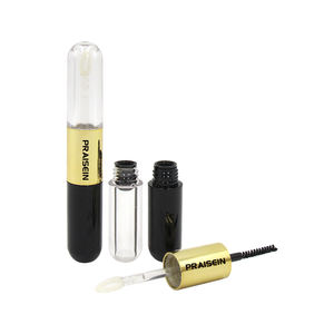 5ml * 2 Tubo de brillo de labios de plástico de doble cabeza redonda Tubo de <span class=keywords><strong>m</strong></span>áscara vacío Logotipo personalizado Envase cosmético Embalaje - Product Image 1