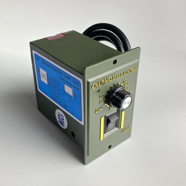 220V US-52 AC Single-phase Stepless Electronic Motor Speed Controller with 6-400W Optional
