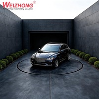 Plateforme tournante motorisée pour allée de garage, charge lourde, rotation à 360 degrés, pour voies étroites, pour stationnement extérieur