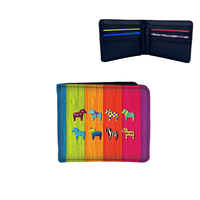 Dompet kecil kulit PU desainer mewah keluaran baru dompet Mini Clutch merek terkenal grosir terbuka pendek