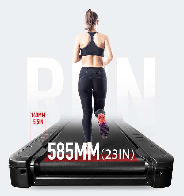 Factory Direct Running Treadmill with LCD Screen Fitness Equipment Wireless Heart Rate Test Mechanical Driving Type