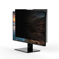 Op Voorraad Eenvoudig Te Verwijderen 0.43Mm Sterke Zuigkracht Privacy Filter Anti Glare Anti Spy Screen Protector Voor Desktop /Monitor/Computer