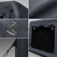 Tente de camping en coton la plus vendue, portable, pliable, imperméable, quatre saisons, double couche, pour 3-4 personnes, type capsule