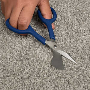 Ciseaux incurvés de petite taille en acier inoxydable pour <span class=keywords><strong>tapis</strong></span> Ciseaux à bec de canard pour la fabrication de <span class=keywords><strong>tapis</strong></span> - Product Image 3