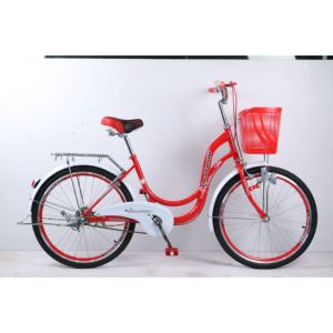 <span class=keywords><strong>Vélo</strong></span> de ville classique pour <span class=keywords><strong>femmes</strong></span>, <span class=keywords><strong>vélo</strong></span> de princesse à cadre en acier à vitesse unique de 24 pouces, prix de gros bon marché, plusieurs couleurs - Product Image 3