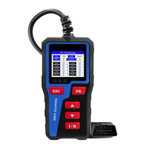 เครื่องสแกนเนอร์ OBD2เครื่องมือวินิจฉัยอัตโนมัติแบบปลั๊กแอนด์เพลย์สำหรับตรวจสอบเครื่องยนต์ไฟเครื่องมือวิเคราะห์ข้อมูลสำหรับรถยนต์ V2.1ซอฟต์แวร์1ปี