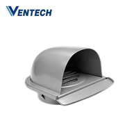 Capot de ventilation de toit en acier inoxydable, type bouton rond, résistant aux intempéries, avec grille anti-oiseaux