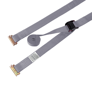 Correas de amarre con hebilla de leva de <span class=keywords><strong>2</strong></span> "para logística, ganchos de acero, correa de poliéster con ajuste E-Track - Product Image 3