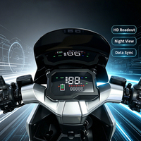 Scooter Eléctrico de Alta Velocidad y Rendimiento 2026 de 1200W, CKD Económico, con Frenos de Disco y Piezas de Plástico en Venta