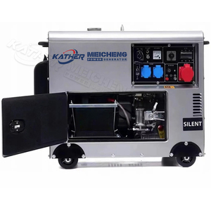 เครื่องกำเนิดไฟฟ้าแบบเงียบ 50hz/60hz 10kw เฟสเดียว ป้องกันเสียงรบกวน 10kva 12kva ยี่ห้อ MCD9570S 3kw 5kw 6kw 7kw 8kw 9kw Su - Product Image 1