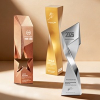 Trophée en résine personnalisable gratuit, médaille créative irrégulière or, argent, bronze, modèle 1025, pour les employés exceptionnels des entreprises