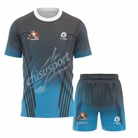 Ensemble de maillots de floorball professionnels, polyester respirant, uniforme de floorball personnalisé avec le nom de l'équipe pour les matchs de ligue
