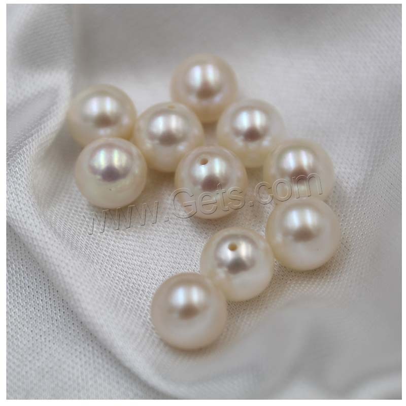 Lot De Perles D’eau Douce Naturelles 7mm – Forme Ronde Potato, Complètement Percées – Neuf, Origine Inde