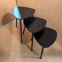 Table basse carrée moderne et minimaliste avec structure en fer, design créatif, impression par transfert, pour hôtel, maison d'hôtes ou salon