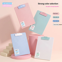 Portapapeles de Espuma PP A4, Tablero de Escritura de Color Contrastante, Carpeta para Exámenes de Estudiantes, Tablero de Almacenamiento de Documentos de Oficina, Ligero y Portátil
