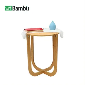 WDF Multi-function Bamboo Side Table Meja Tamu Table Basse Design Mesa De Centro Para Sala Living Room Tables