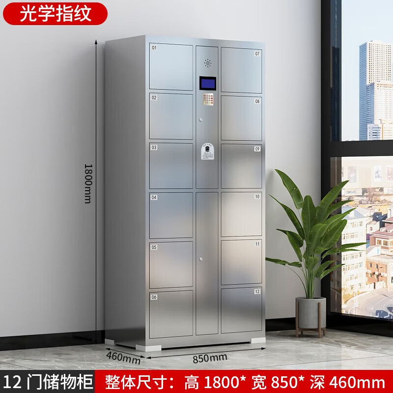 Sistema de huellas dactilares de 12 puertas