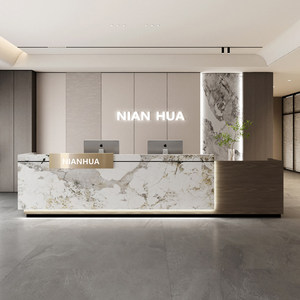 Bancone Reception Moderno per Aziende, Hotel, Negozi, Centri di Formazione, Saloni di Bellezza e Cassa - Product Image 2