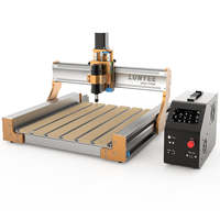 Máquina Láser LUNYEE 4040 Titan, Guias Lineales Dobles de Acero en Ejes XYZ y Husillos de Bolas con Motor Paso a Paso de Circuito Cerrado NEMA 23
