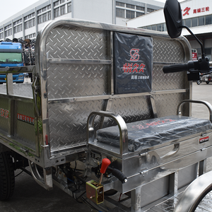 Tricycle électrique à corps ouvert 2.2m> 1000W fer robuste 800kg charge utile 40 km/h capacité de fret passager livraison directe vente moto - Product Image 4