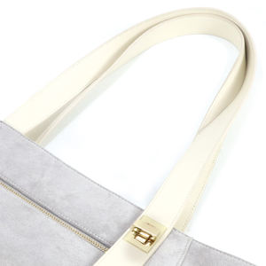 Sac fourre-tout en daim pour femmes, grande capacité, sac à main à bandoulière, sac fourre-tout décontracté pour le travail et le bureau - Product Image 5