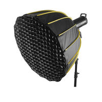 Prix usine parabolique Softbox professionnel configuration rapide photographie profonde Softbox avec grille et Bowen Mount Studio lumière LED