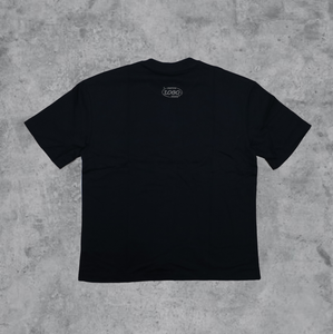 T-shirt pour homme grande taille en polyester/coton de haute qualité, impression numérique personnalisée du logo, 210 g/m², tricoté, respirant, col rond - Product Image 6