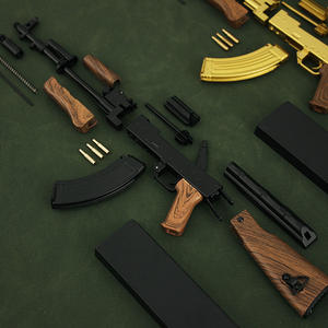 La mejor pistola de metal <span class=keywords><strong>Ak47</strong></span> de montaje de modelo de juguete al aire libre para adultos de seguridad hecha de aleación de metal duradera - Product Image 4
