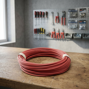 Interruptores de Parada de Emergencia Telemecanique XY2CZ302 con Cable Rojo Galvanizado de 3.2m de Longitud, Equipo Eléctrico Francia - Product Image 2