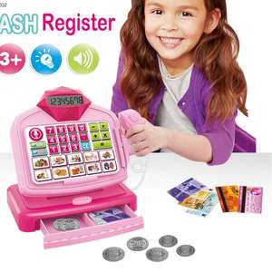 Juego de simulación Compras Cálculo electrónico Simulación Supermercado Pantalla táctil Diversión <span class=keywords><strong>Caja</strong></span> <span class=keywords><strong>registradora</strong></span> Juguete - Product Image 2