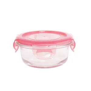 High borosilicate glass baby food storage containers from china supplier