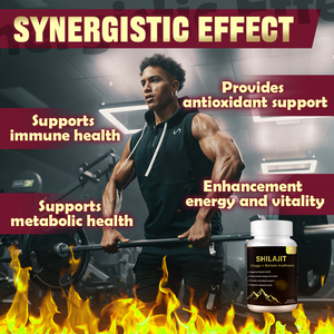 Cápsulas <span class=keywords><strong>Ultra</strong></span> de Extrato Herbal Original de Shilajit do Himalaia com Marca Privada, 60 Contagens, Suporte Imunológico para Adultos, Aumento de Energia - Product Image 3